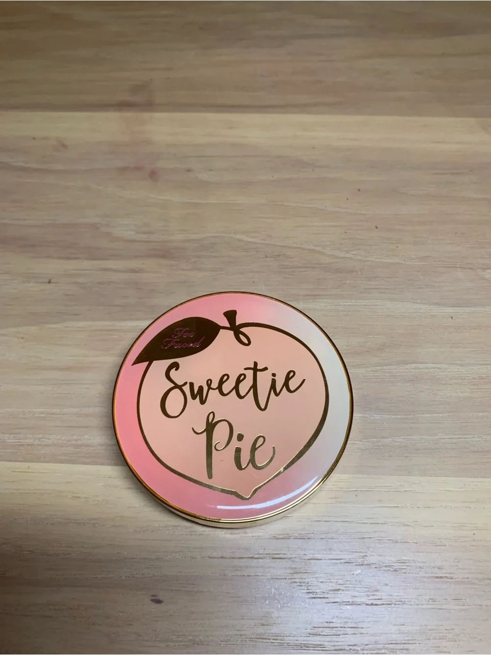 *DISCONTINUED RARE* TOO FACED SWEETIE PIE RADIANT MATTE BRONZER - Picture 1 of 5